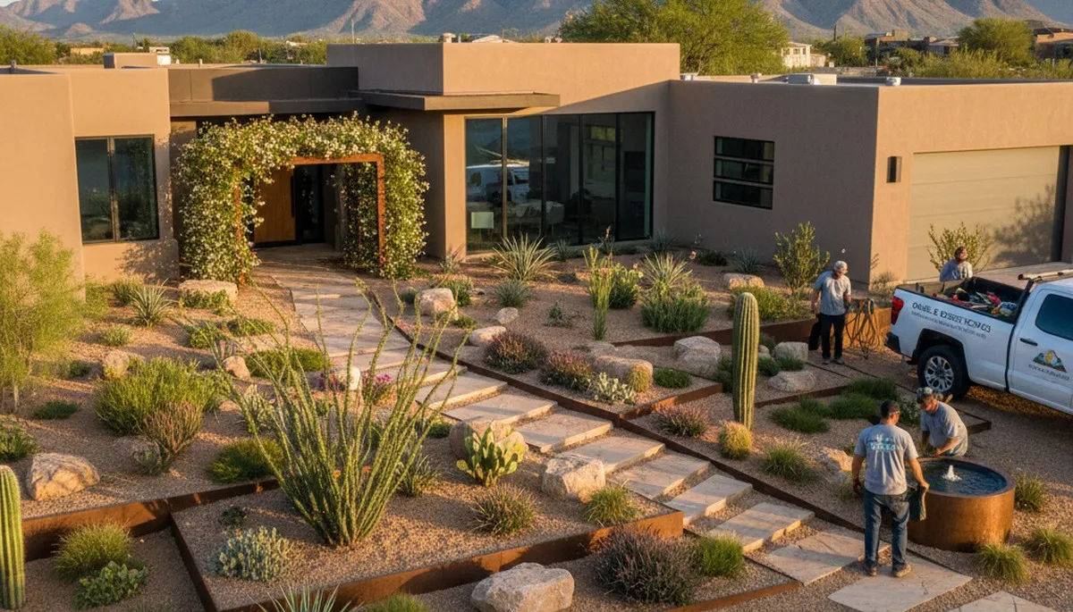 Landscaping services in Tucson, AZ for residential and commercial outdoor spaces