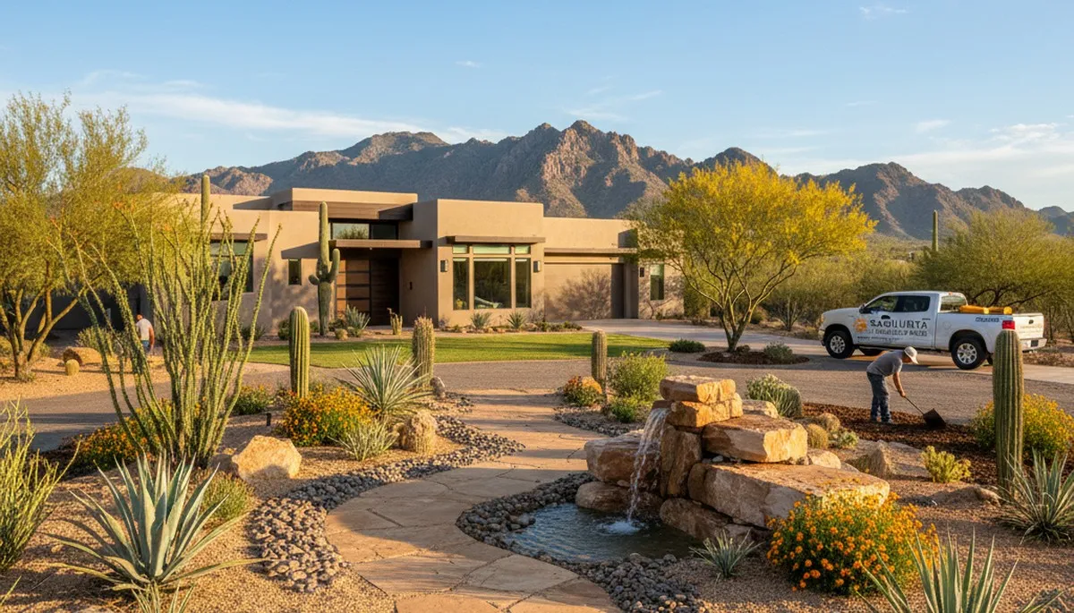 Landscaping services in Tucson, AZ for residential and commercial outdoor spaces