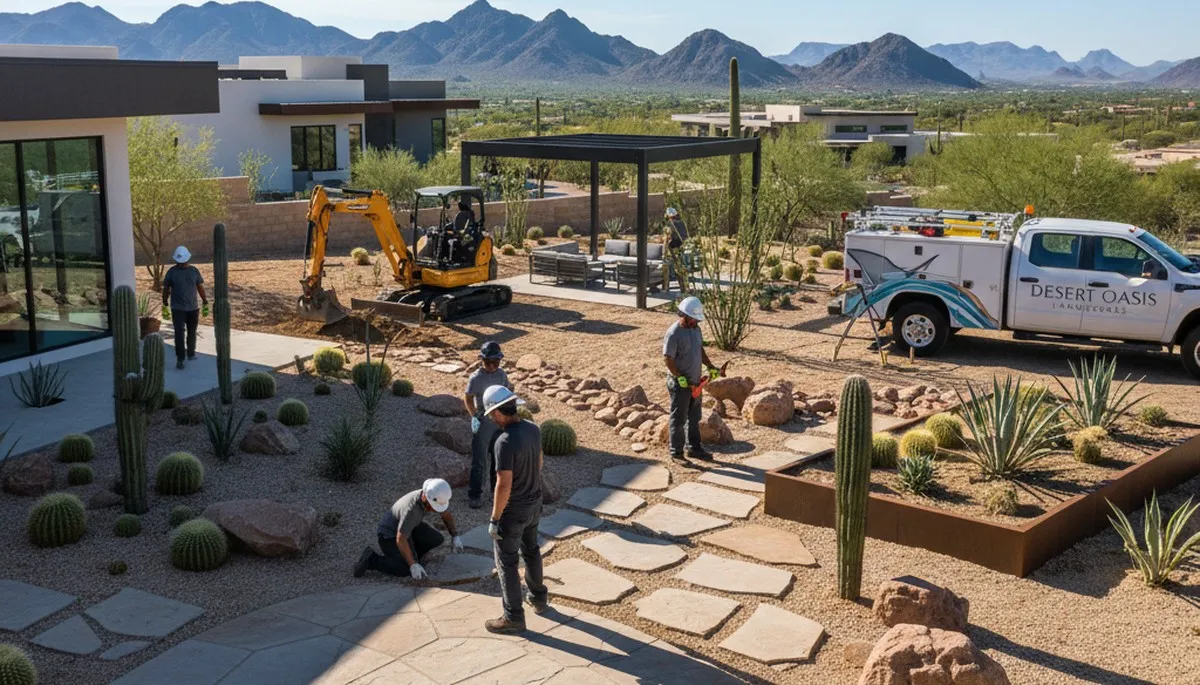 Landscaping services in Tucson, AZ for residential and commercial outdoor spaces